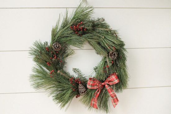 DIY Pine Wreath Tutorial