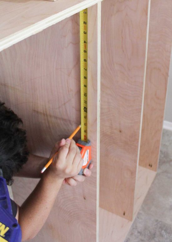 DIY Office Storage Cabinet Bookcase