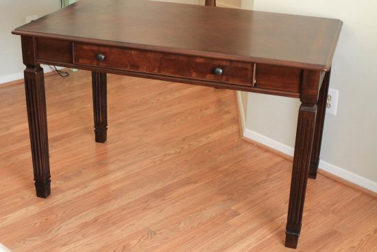 Simple & Easy DIY Wood Desk for $45 - Angela Marie Made