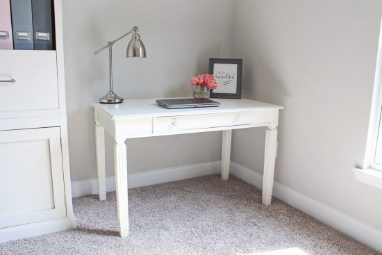 Simple & Easy DIY Wood Desk for $45 - Angela Marie Made