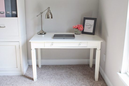 Desk Makeover DIY - Angela Marie Made