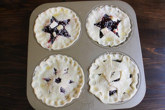 4th of july mini pie favors