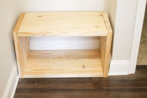 Entryway Hall Tree Bench DIY - Angela Marie Made