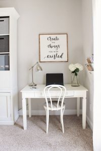 Rustic Chic Home Office Reveal - Angela Marie Made