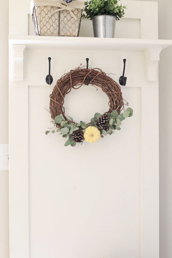 Neutral Fall Wreath DIY