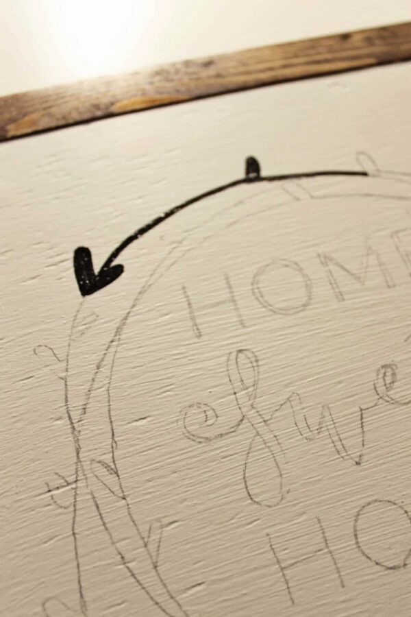 How to Transfer Letters onto Wood - Angela Marie Made