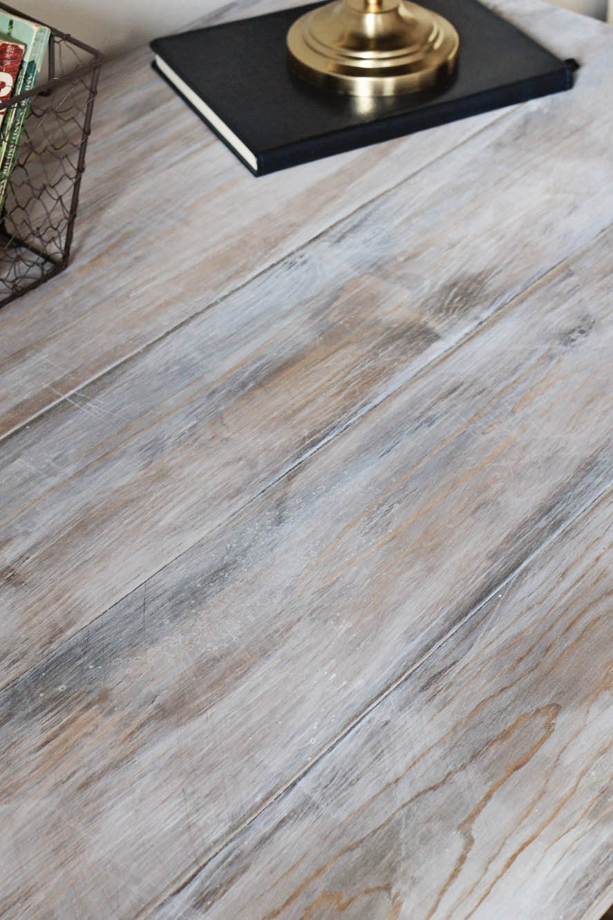 How to create a weathered gray stain look and gray wash wood look on new wood