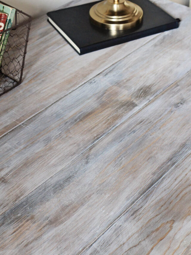 How to Create a Weathered Wood Finish Story Angela Marie Made