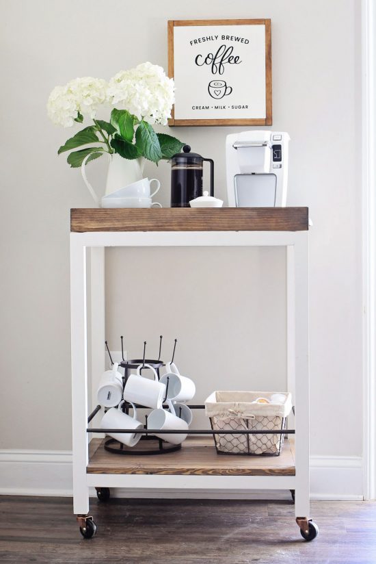 DIY Coffee and Tea Bar - The Bigley Basics