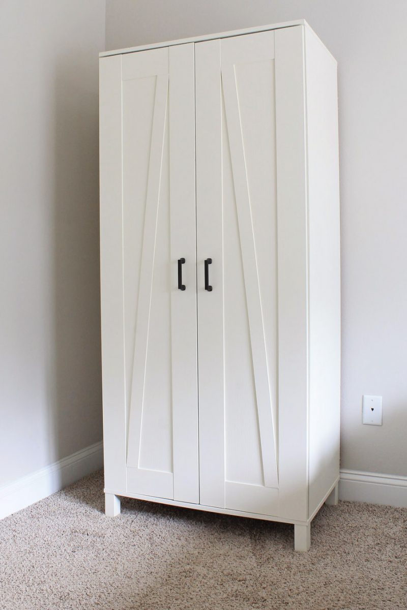 IKEA Hack Aneboda Wardrobe Angela Marie Made