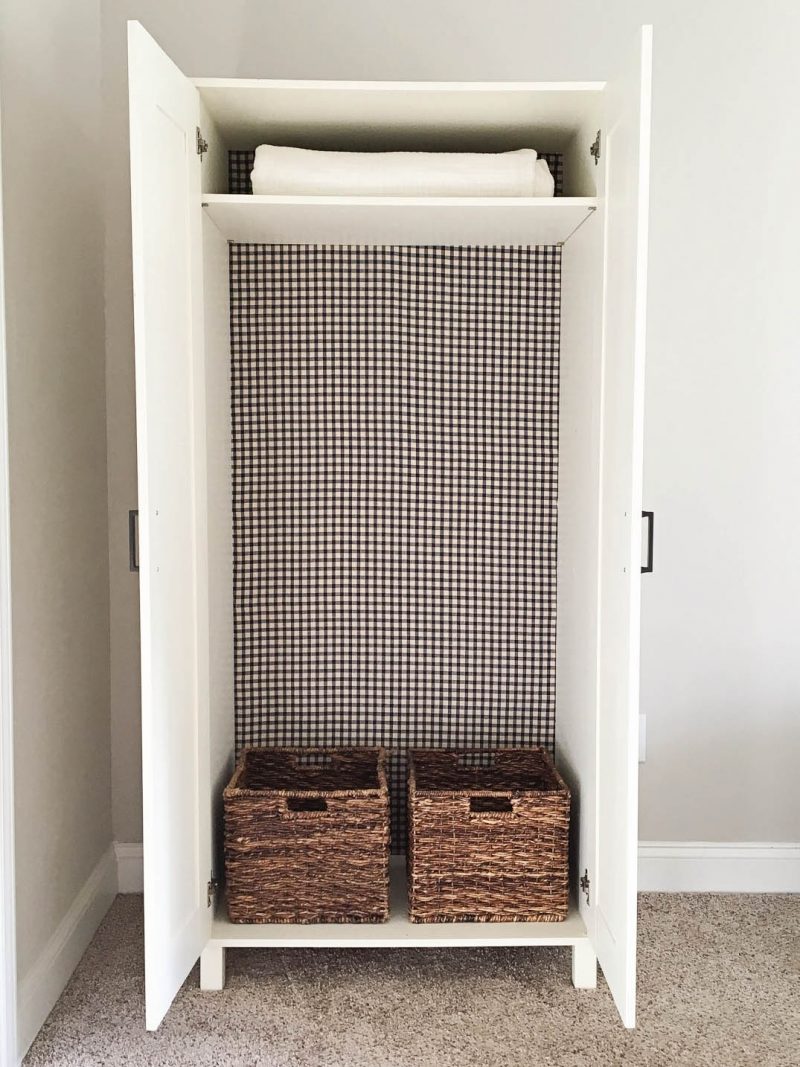 IKEA Hack Aneboda Wardrobe Angela Marie Made