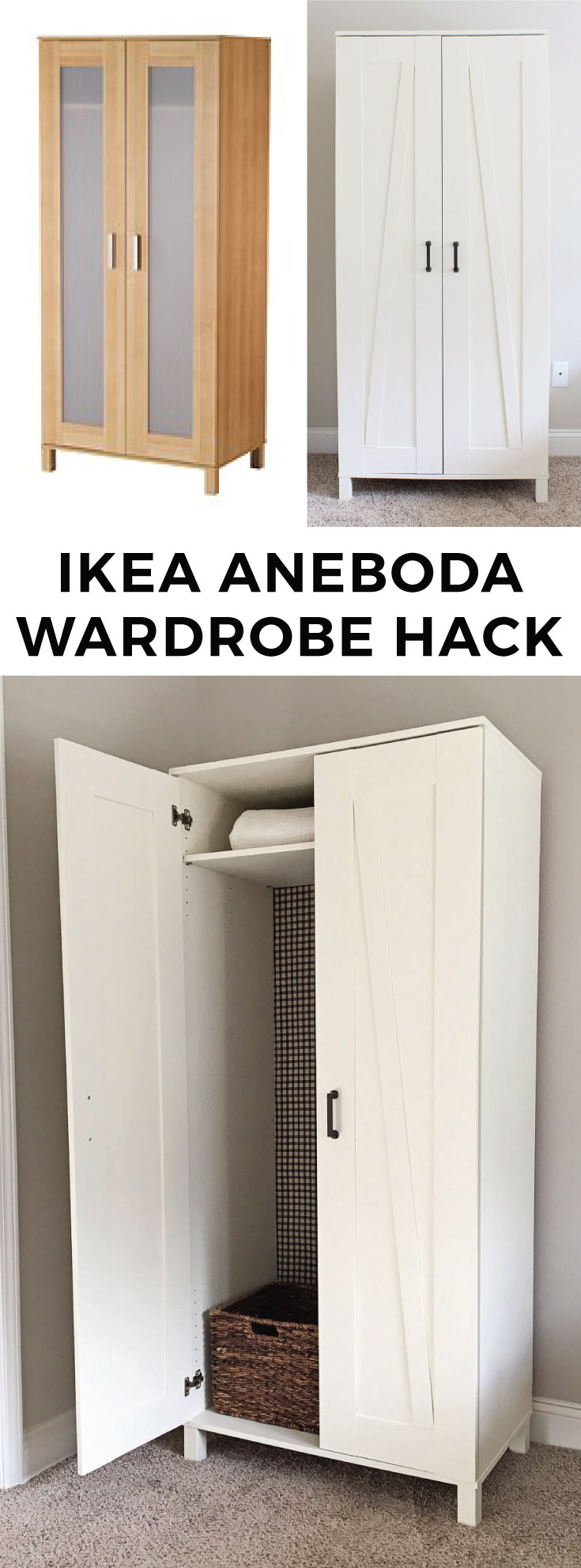 IKEA Hack - Aneboda Wardrobe
