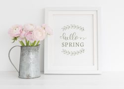 Hello Spring Free Printable - Angela Marie Made