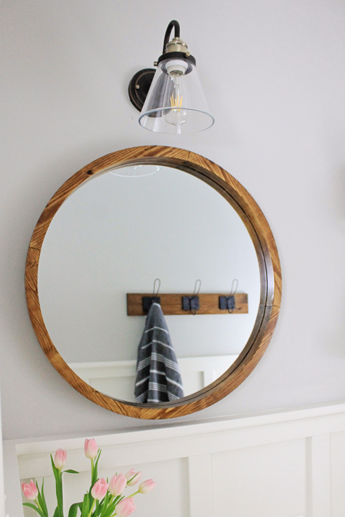 Round Wood Frame  Circle Frame 