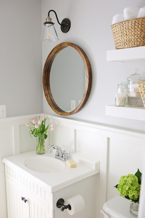 Master Bathroom Makeover Reveal