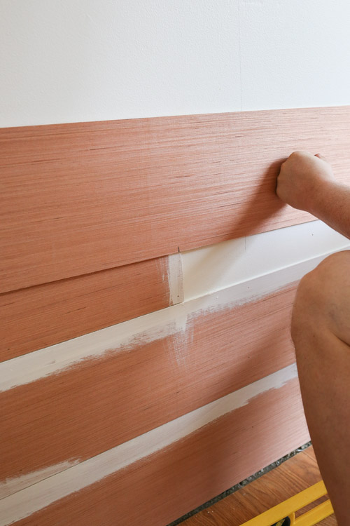 Easy DIY Beadboard Wall - Angela Marie Made