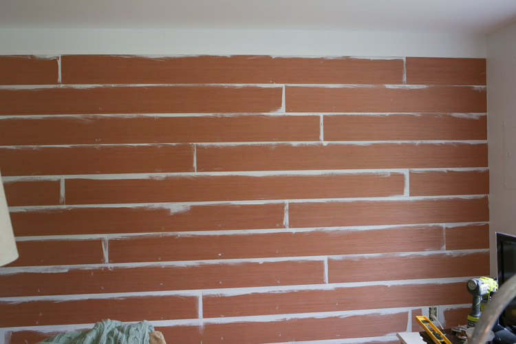 DIY Shiplap Accent Walls