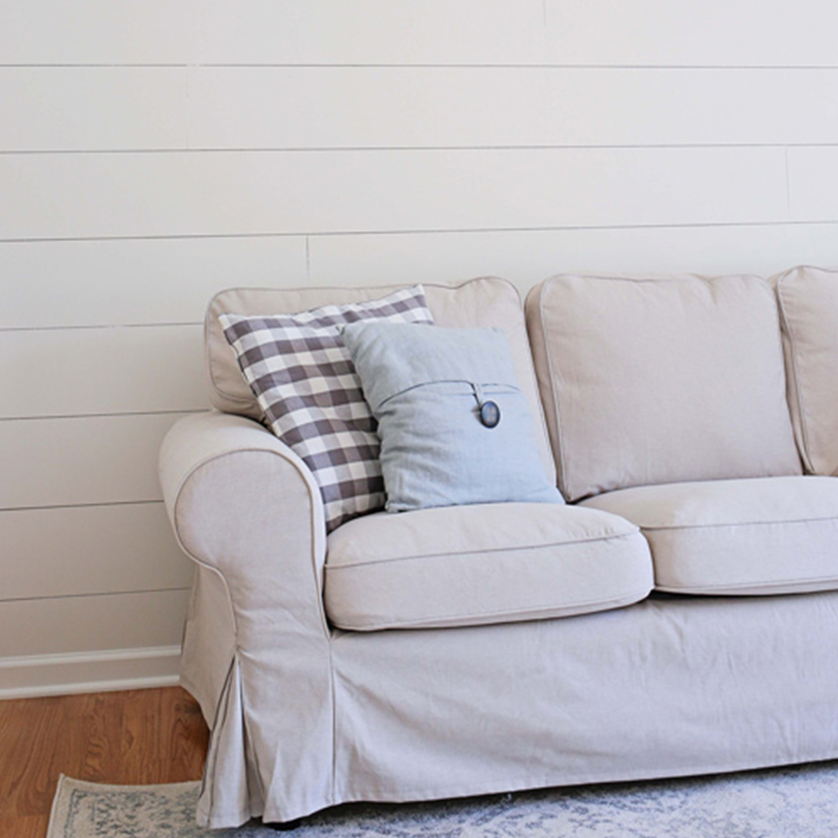 DIY Shiplap Accent Walls - Angela Marie Made