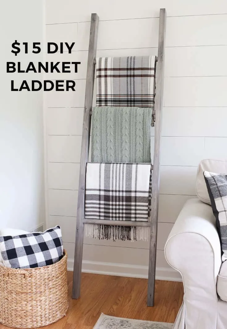 Easy Diy Blanket Ladder Angela Marie Made