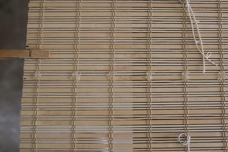 How to Trim Bamboo Blinds to Size