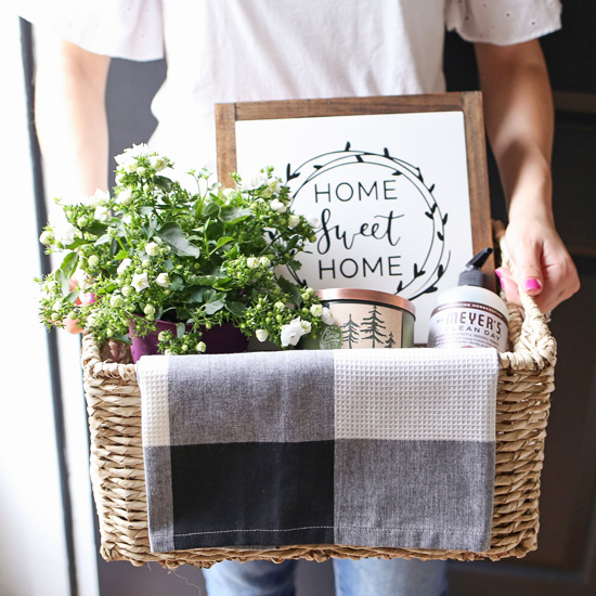 Rustic Housewarming Gift Basket