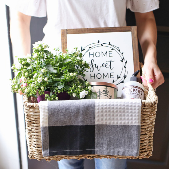 Rustic Housewarming Gift Basket - Angela Marie Made