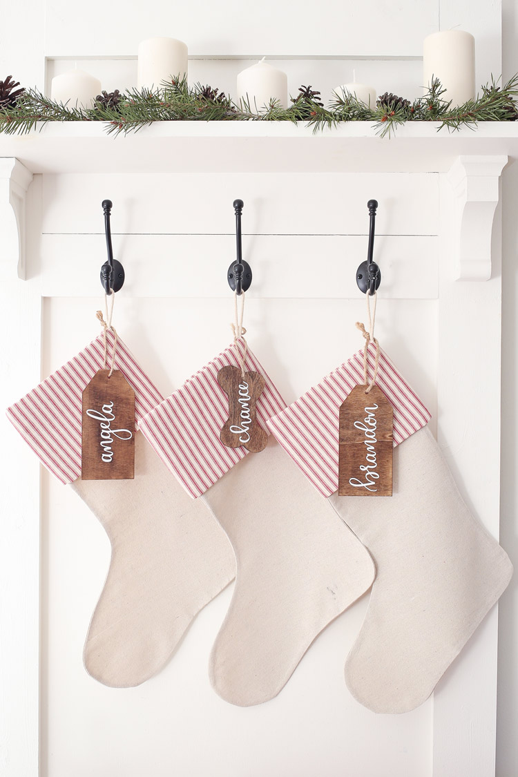 No Sew DIY Christmas Stockings