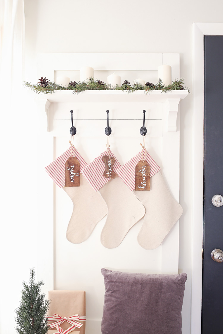 No Sew DIY Christmas Stockings