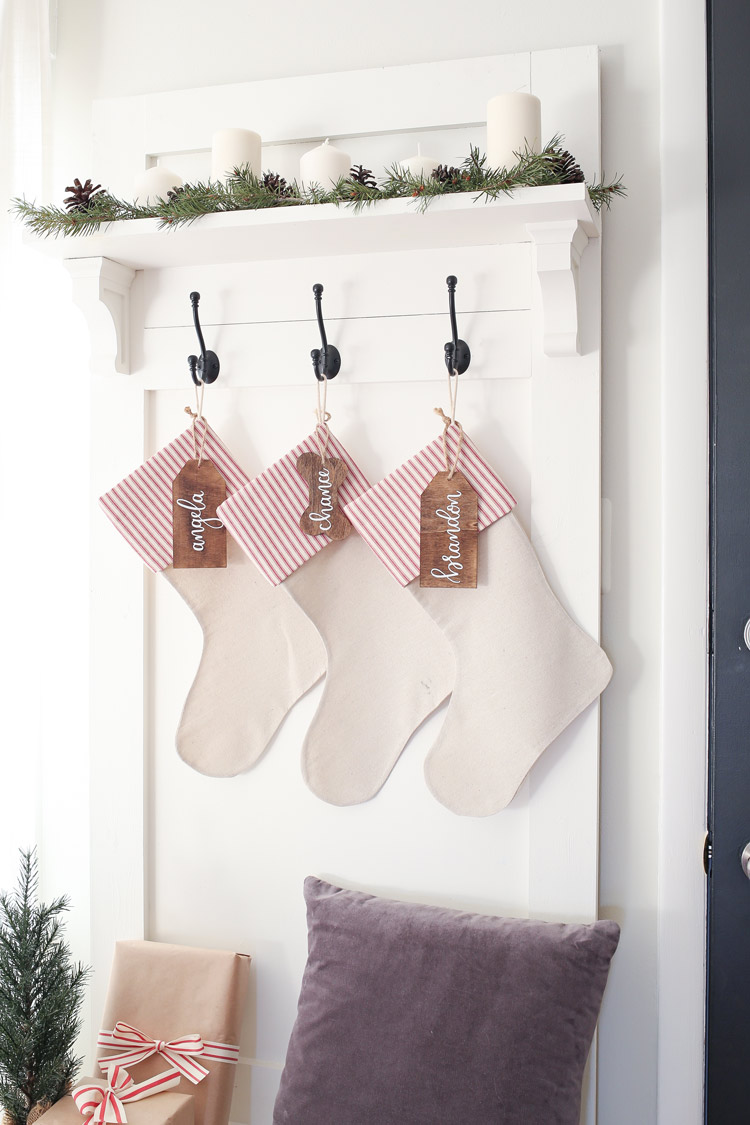 No Sew DIY Christmas Stockings