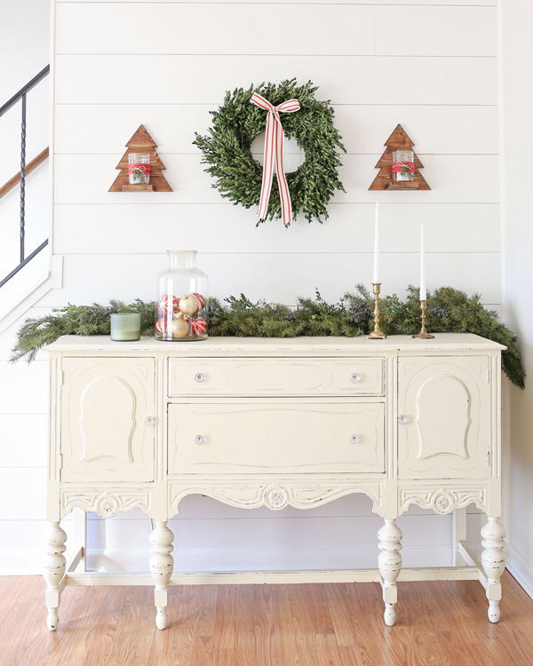 Rustic Christmas Living Room Decor