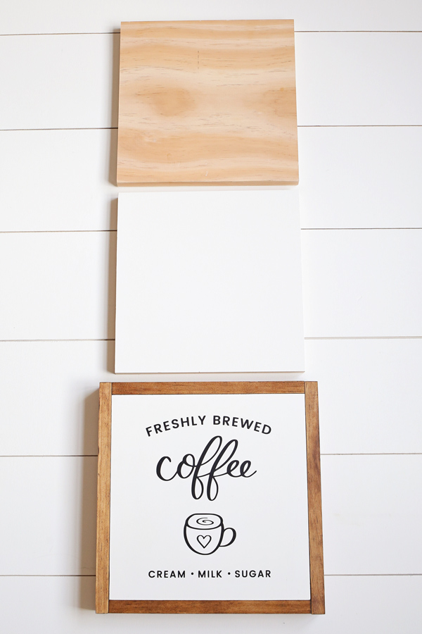 How To Paint Diy Wood Signs Angela, Diy Wooden Coffee Signs