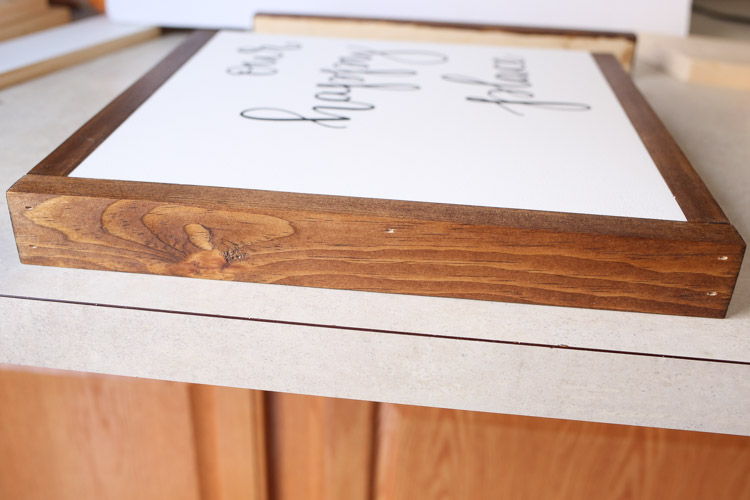 3 Ways How to Frame a DIY Wood Sign