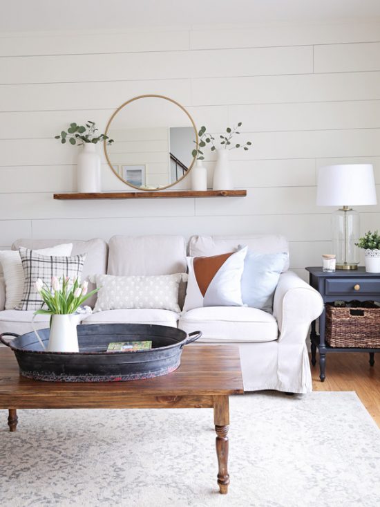 Modern Rustic Living Room Makeover - Angela Marie Made