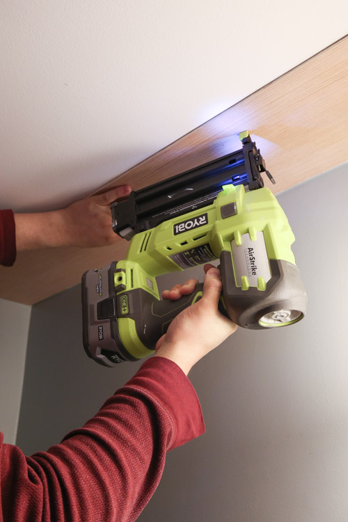 Brad nailer deals for shiplap