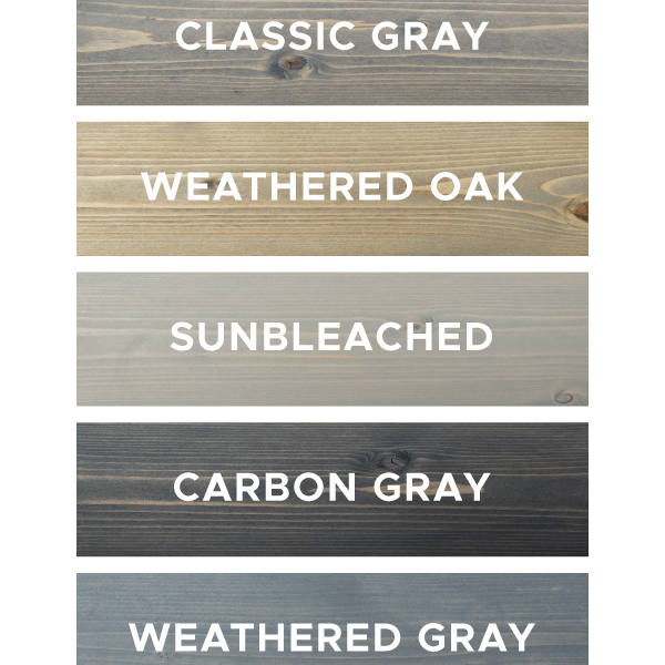 5 Grey Wood Stain Options Angela Marie Made