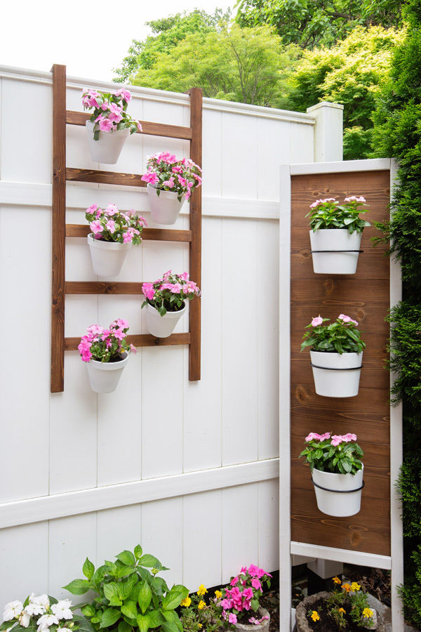 DIY Wall Planter Ladder