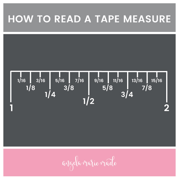 tape measure infographic with measurements labeled