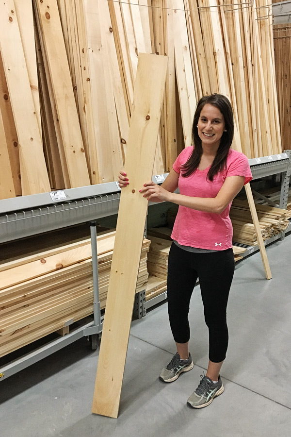 woodworking for beginners and how to pick out lumber in the home improvement store