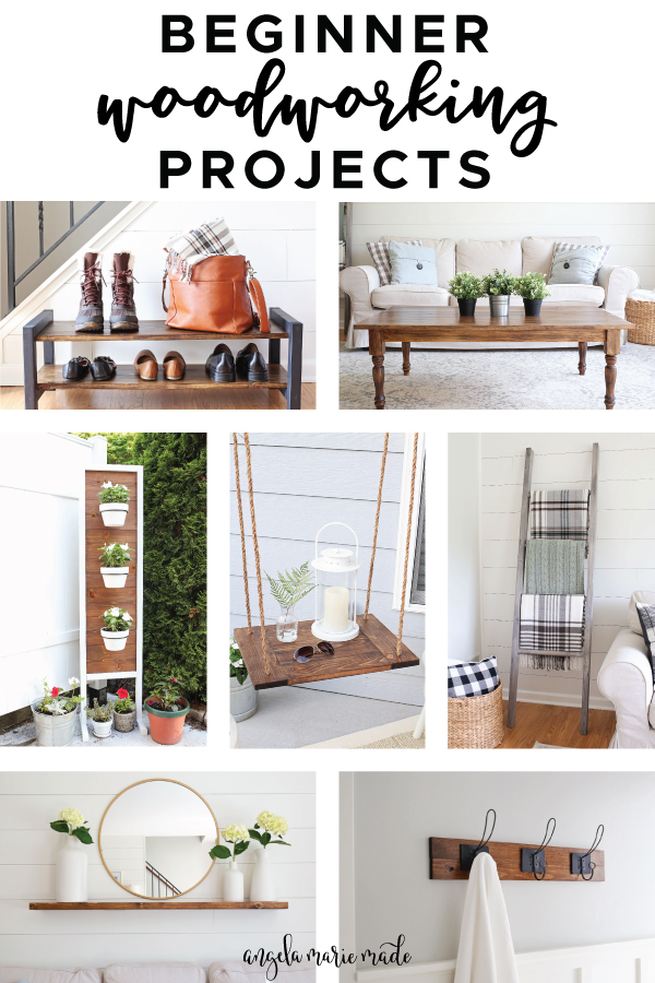 Entryway DIY Shoe Rack - Angela Marie Made