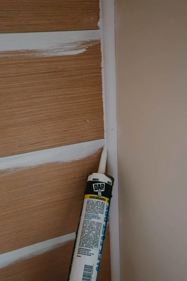 How To Paint Shiplap Walls Angela Marie Made - Corner Trim For Shiplap Walls