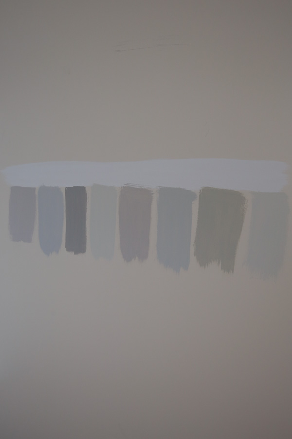 Added another paint color to the wall for testing