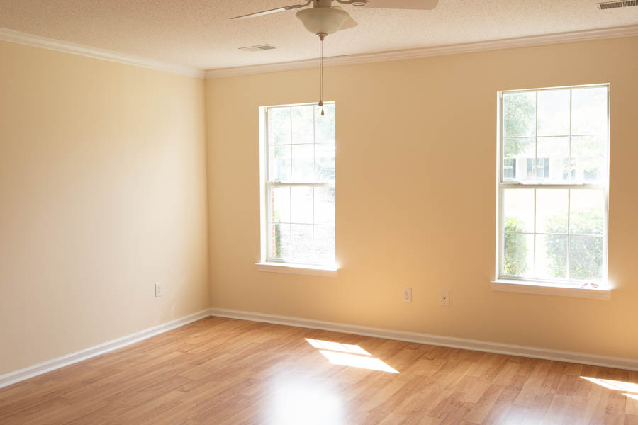 boring builder grade windows before adding custom window trim