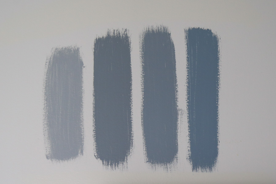 bluish grey paint