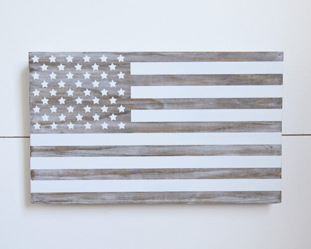 DIY Wooden American Flag & Free Printable Angela Marie Made