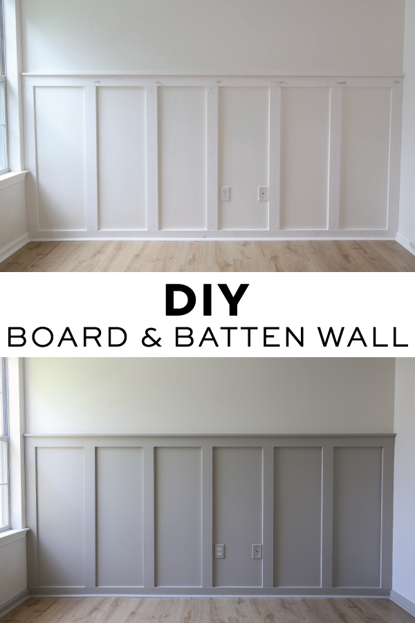 diy board and batten