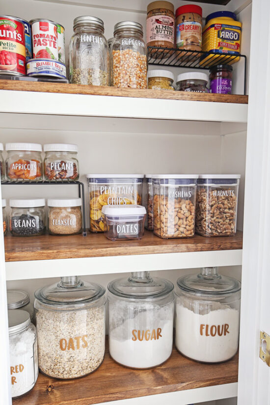 Small Pantry Organization Makeover - Angela Marie Made