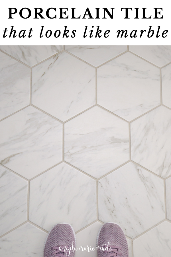 marble look porcelain tile