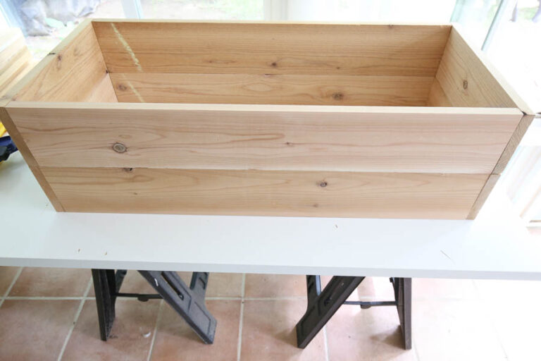 How to Build a Raised Garden Bed with Legs Angela Marie Made