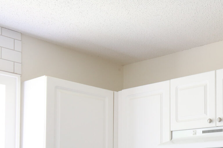 How to Enclose the Space Above Kitchen Angela Marie Made