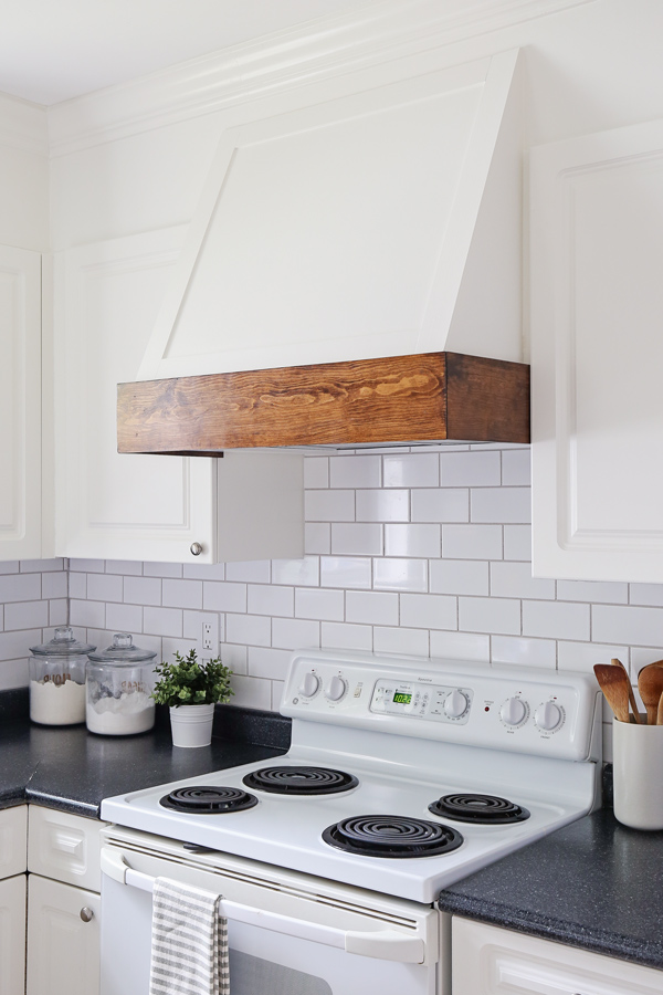 DIY Range Hood Cover Story - Angela Marie Made